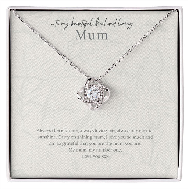 Mothers day Gift Message necklace