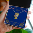 HM Queen Elizabeth Memorial 18K Gold Necklace