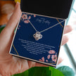 Happy Birthday Gift Message necklace