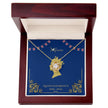 HM Queen Elizabeth Memorial 18K Gold Necklace