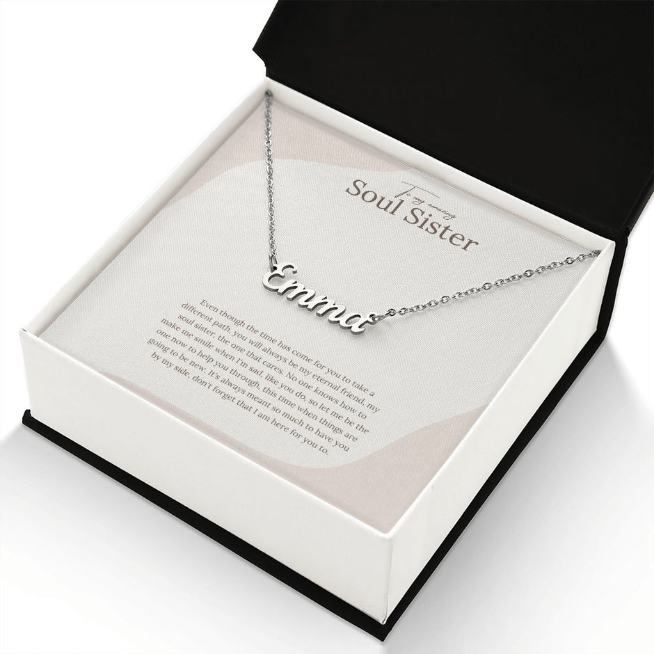Custom named Soul Sister Necklace3