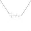 Her name necklace 