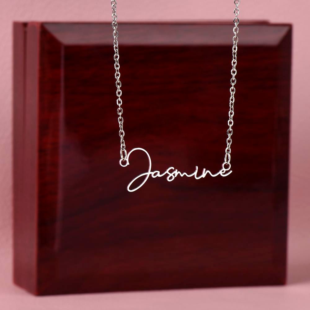 her name necklace 