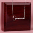 her name necklace 
