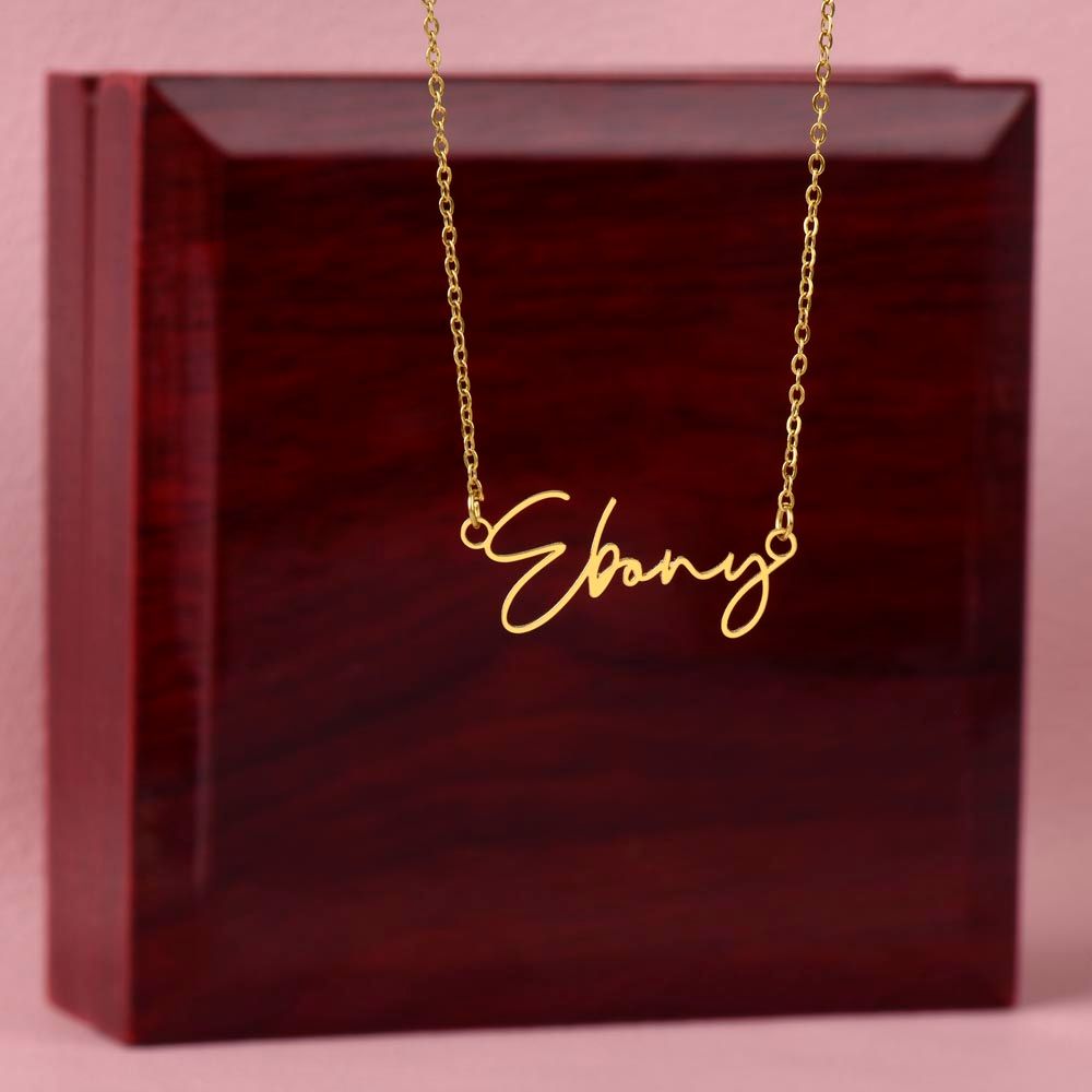 her name necklace 
