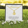 Gift message Bridesmaid pendant