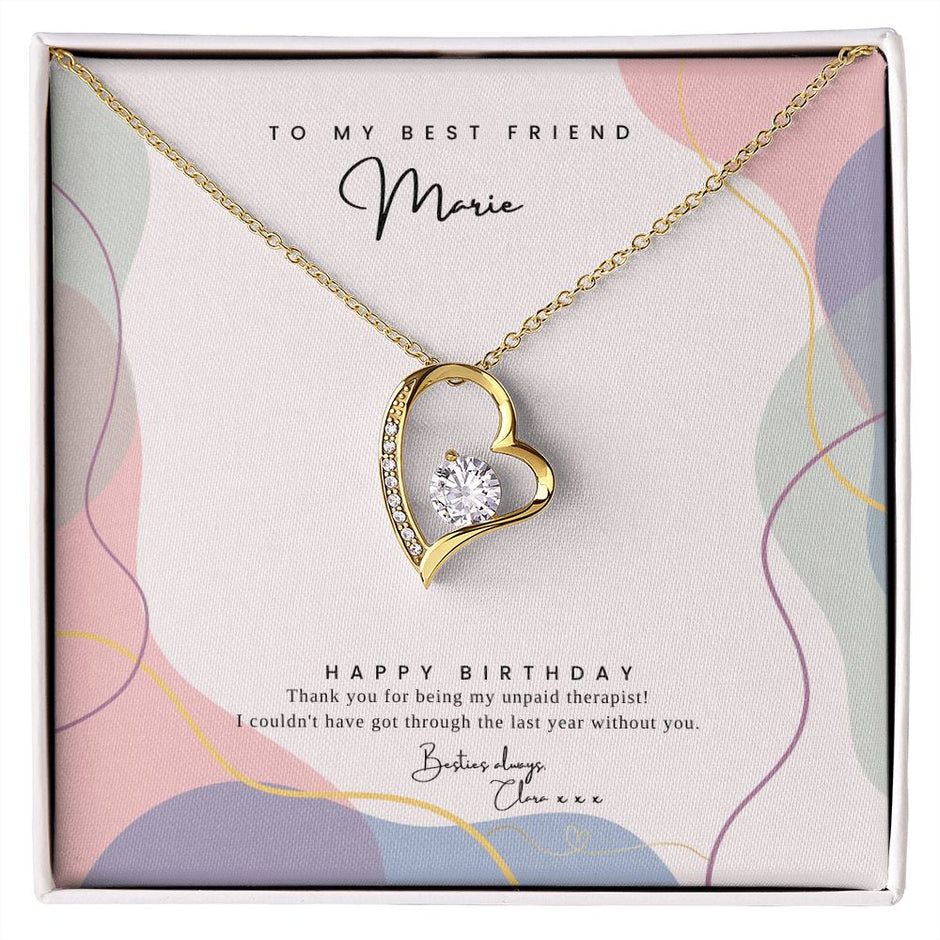 Best friend Heart pendant