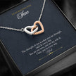 Gift Message necklace for wife