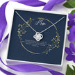 Eternal Love, Gift message pendant for mum
