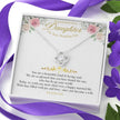 Gift Message White Wedding daughter