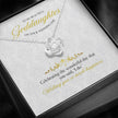Gift Message necklace for Goddaughter