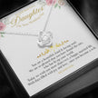 Gift Message White Wedding daughter