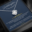 Gift message gift to Goddaughter to become a wife necklace