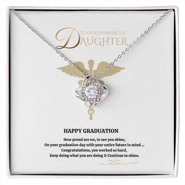Daughter Pharmacist Graduation Gift Necklace