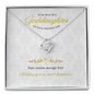 Personalized Goddaughter gift necklace