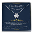 Gift message gift to Goddaughter to become a wife necklace