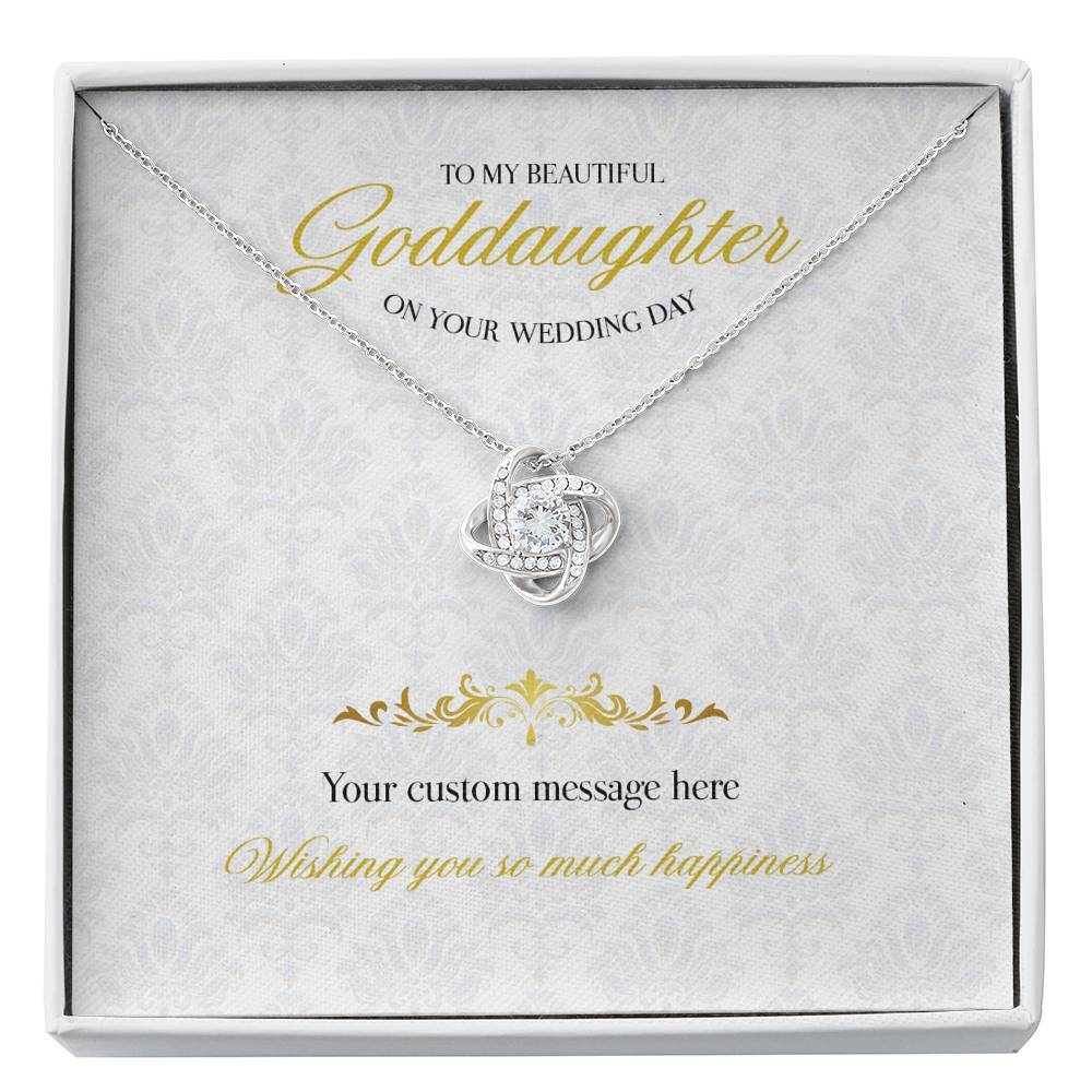 Bridal Custom Gift Message necklace