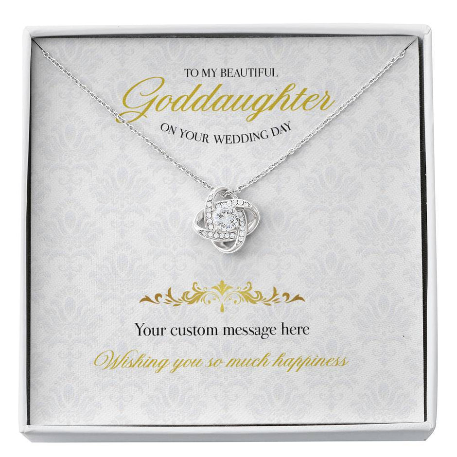 Bridal Custom Gift Message necklace