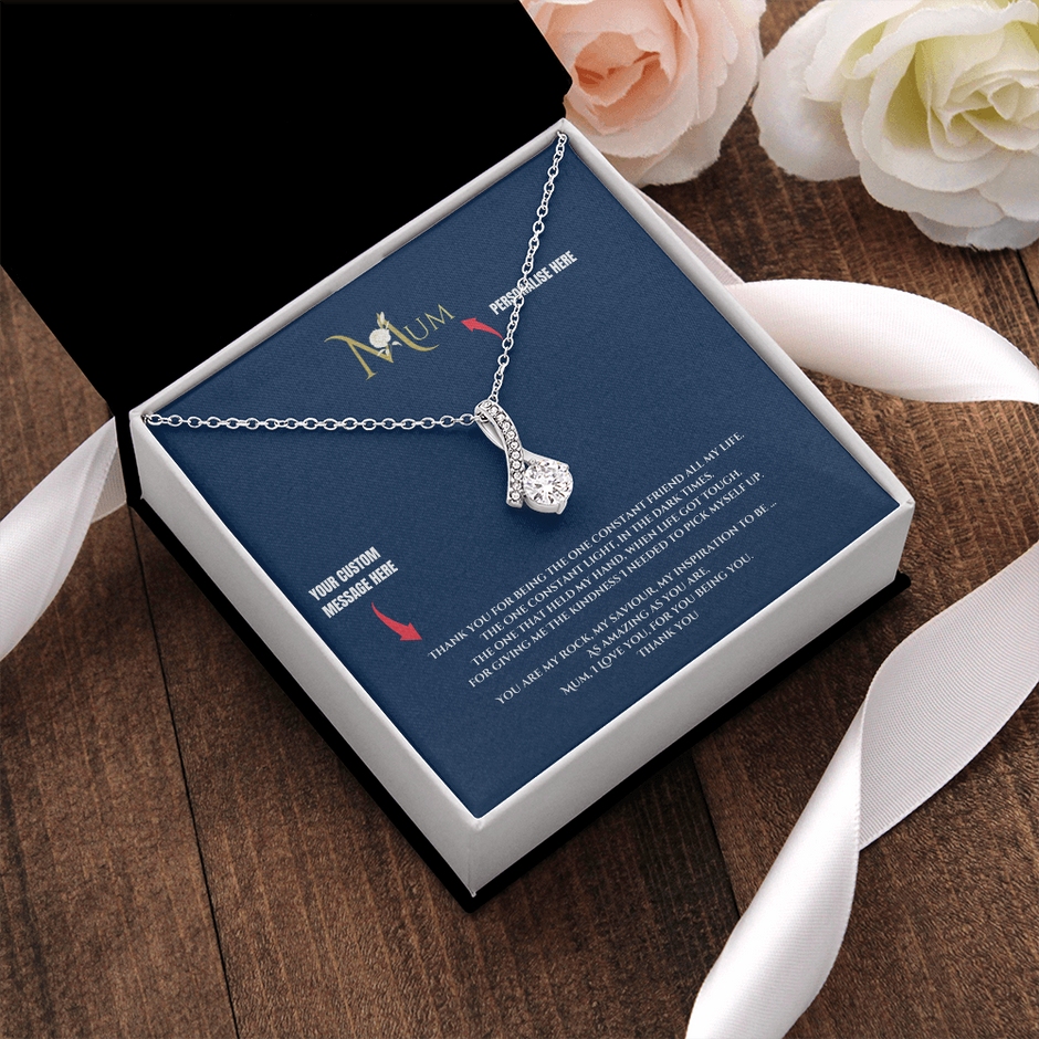 Mothers day Personalised Gift message Pendant