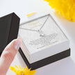 Gift message pendant to Fiance