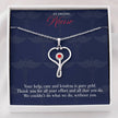 Gift Message pendant for Nurse