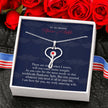 Gift Message pendant to Nurse and Wife