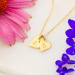 Mothers day Engraved hearts Pendant