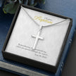 Gift Message necklace Baptism