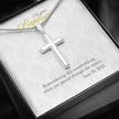 Gift Message necklace Baptism