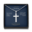 Gift message Cross for Godson