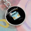 passed Driving Test Gift, Happy campa Keyring
