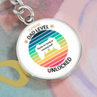 Supreme Dad gamer Keyring