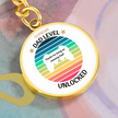Supreme Dad gamer Keyring