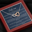 Gift message pendant for single mum