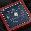 Eternal Love, Gift message pendant for mum