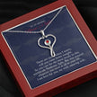 Gift Message pendant to Nurse and Wife