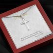 Gift Message necklace Baptism