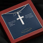Gift message Cross for Godson