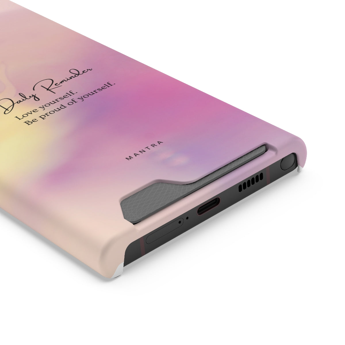 She Mantra Love yourself Phone Case