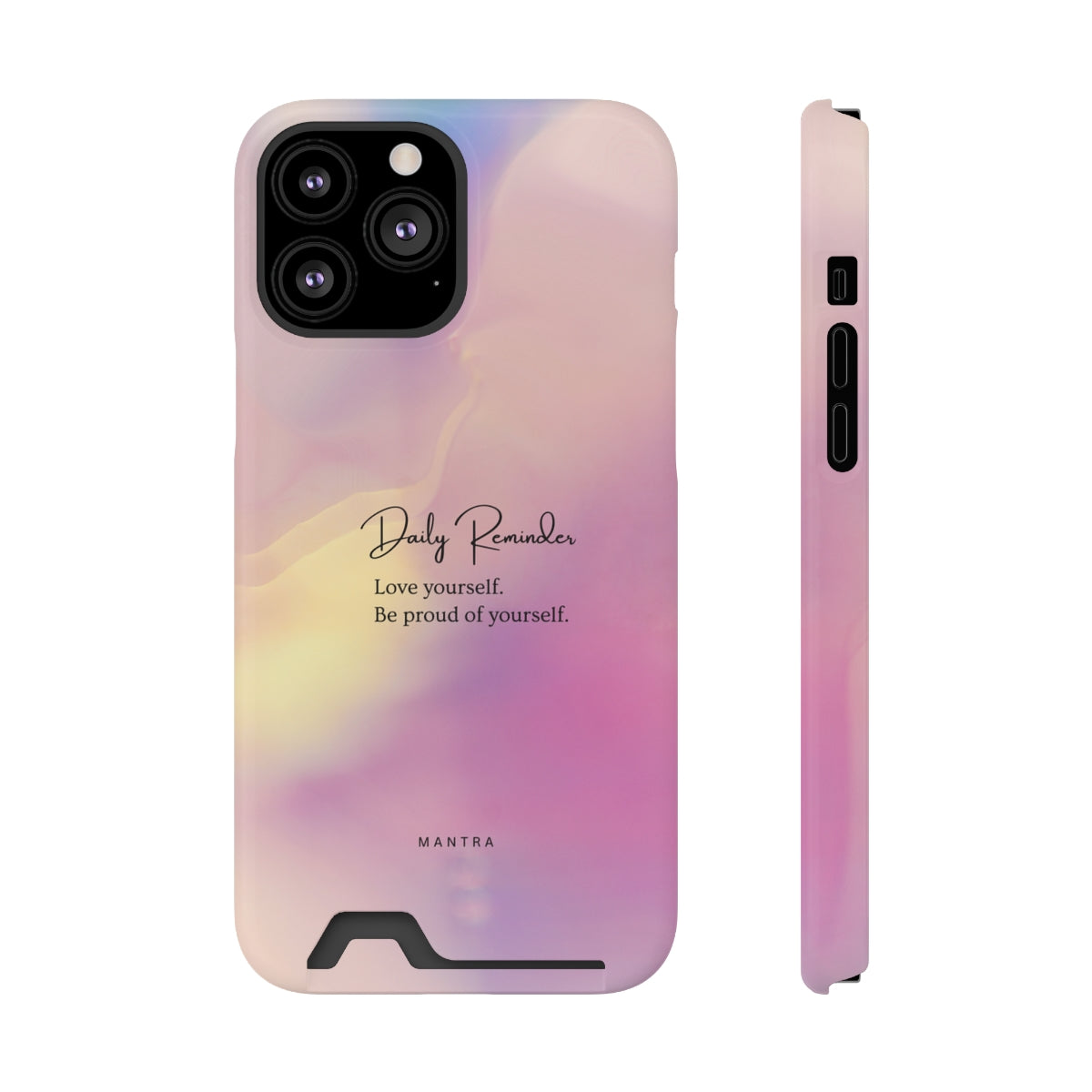 She Mantra Love yourself Phone Case