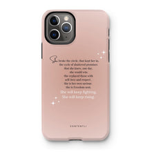 Load image into Gallery viewer, She strength Tough Phone Case
