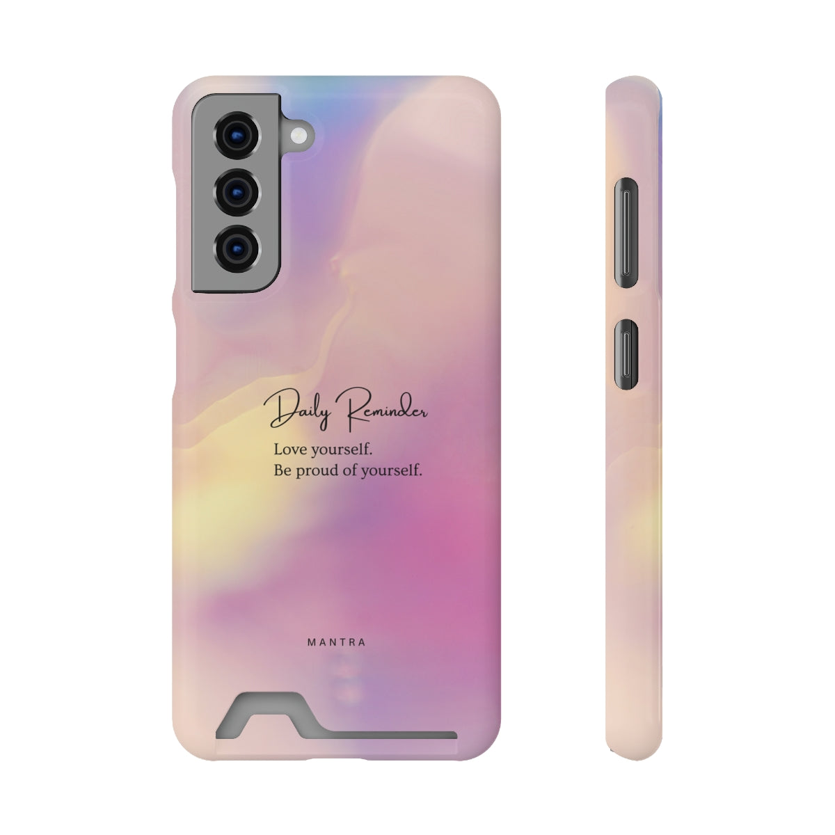 She Mantra Love yourself Phone Case