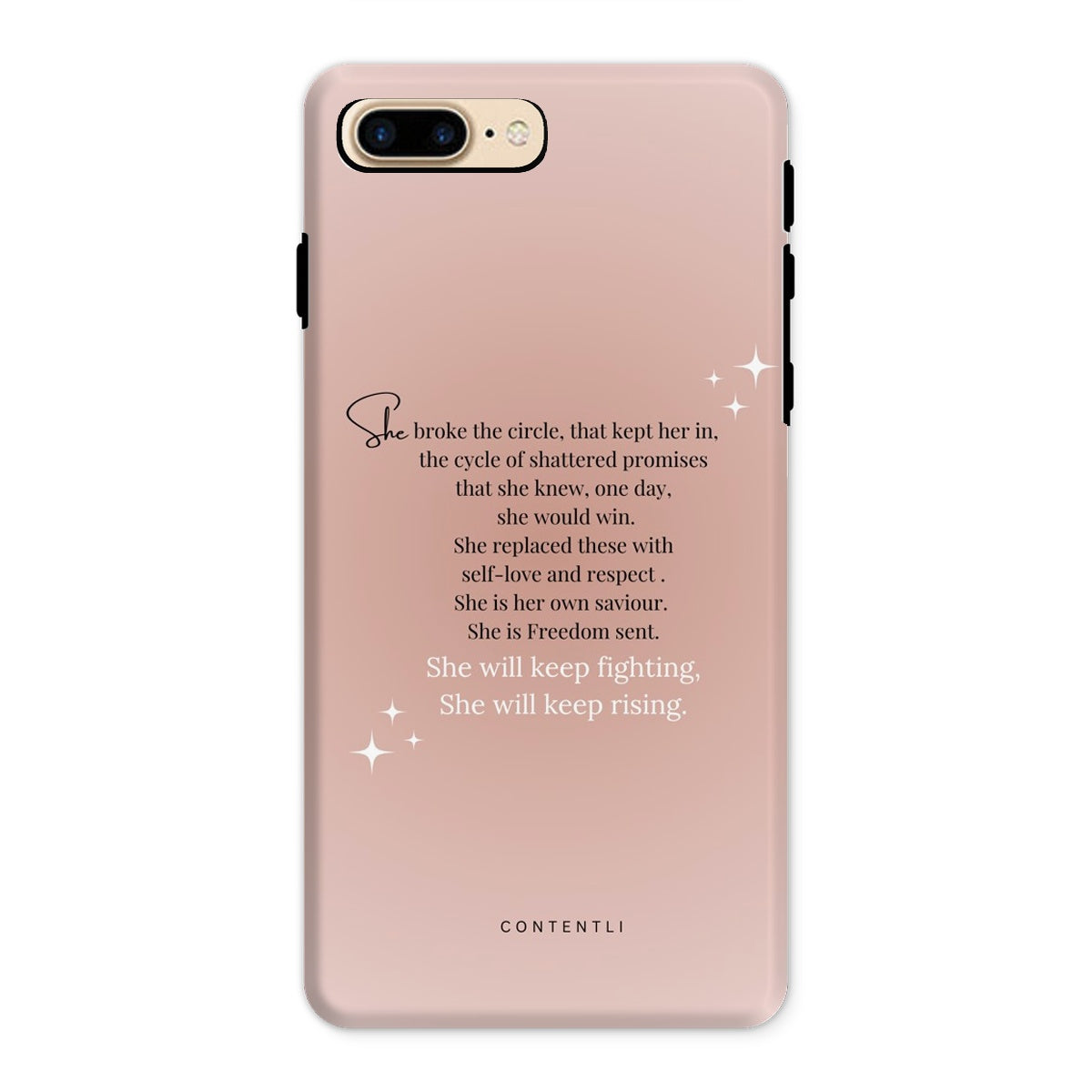 She strength Tough Phone Case
