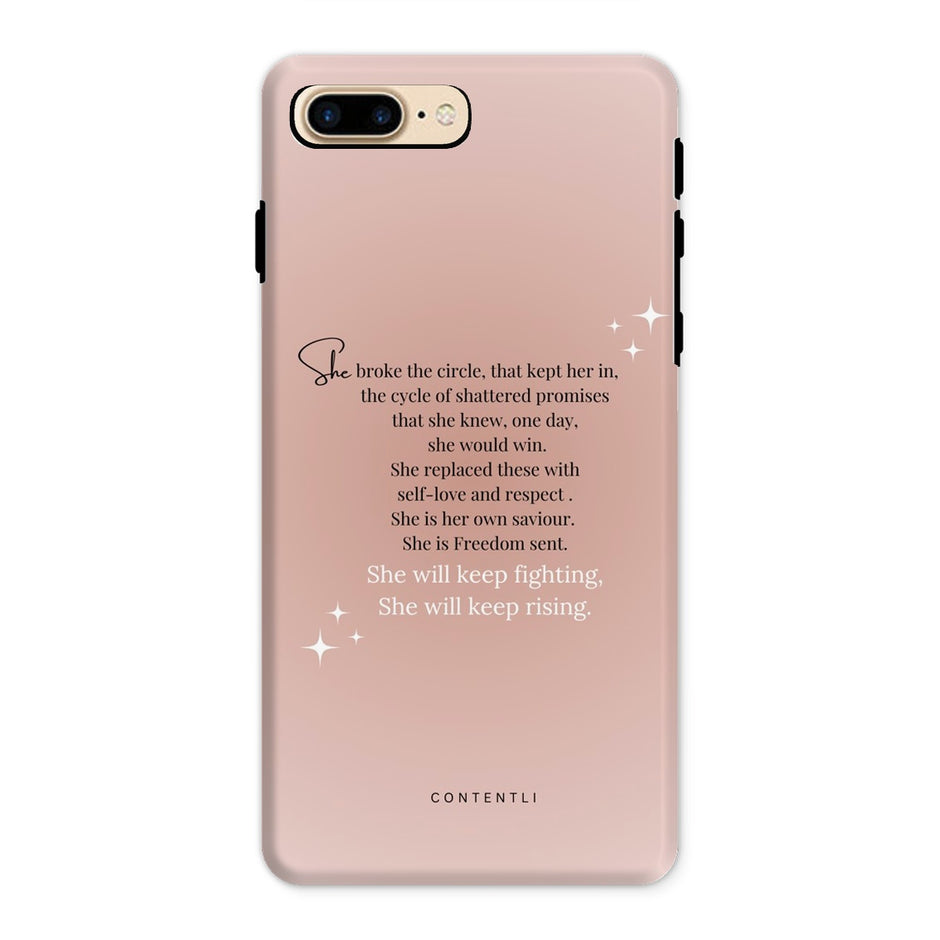 She strength Tough Phone Case