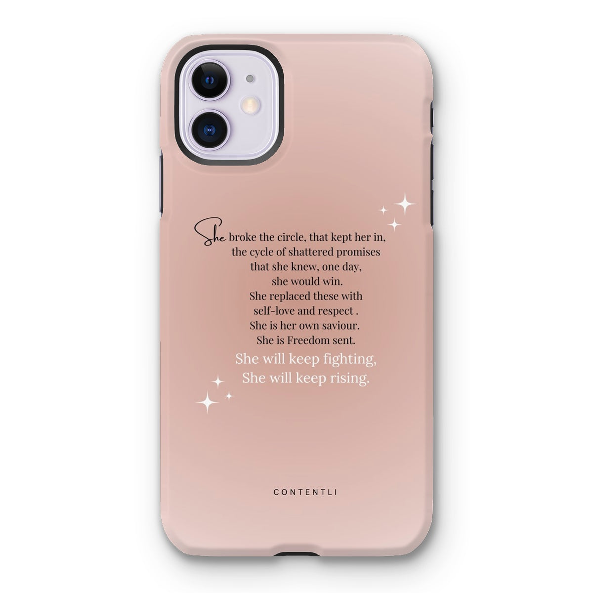 She strength Tough Phone Case