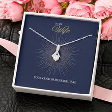 Load image into Gallery viewer, Custom Gift Message Radiance Necklace
