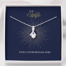 Load image into Gallery viewer, Custom Gift Message Radiance Necklace
