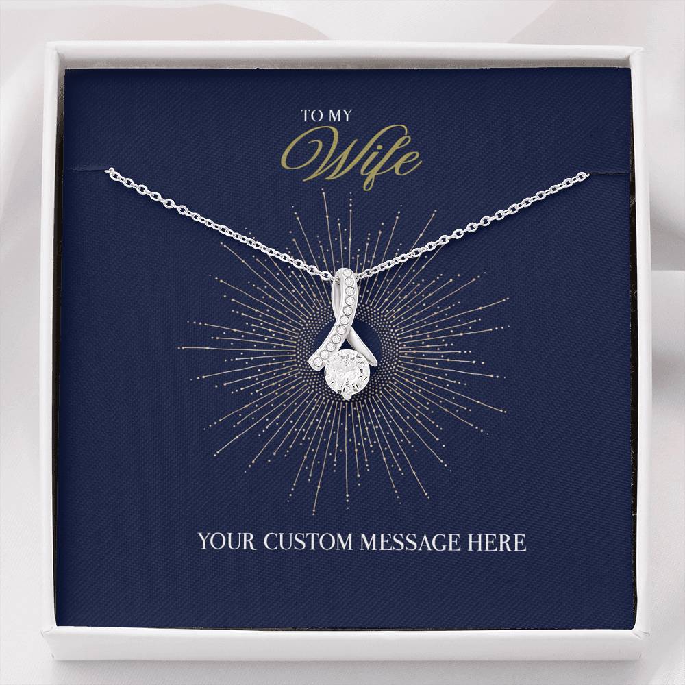 Custom Gift Message Radiance Necklace